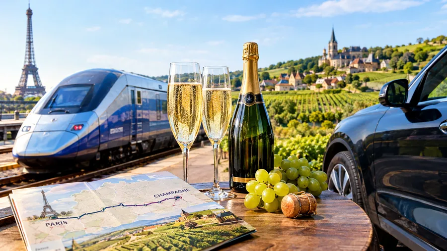 How to Get from Paris to Champagne Train vs Car