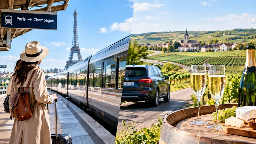 How to Get from Paris to Champagne Train vs Car