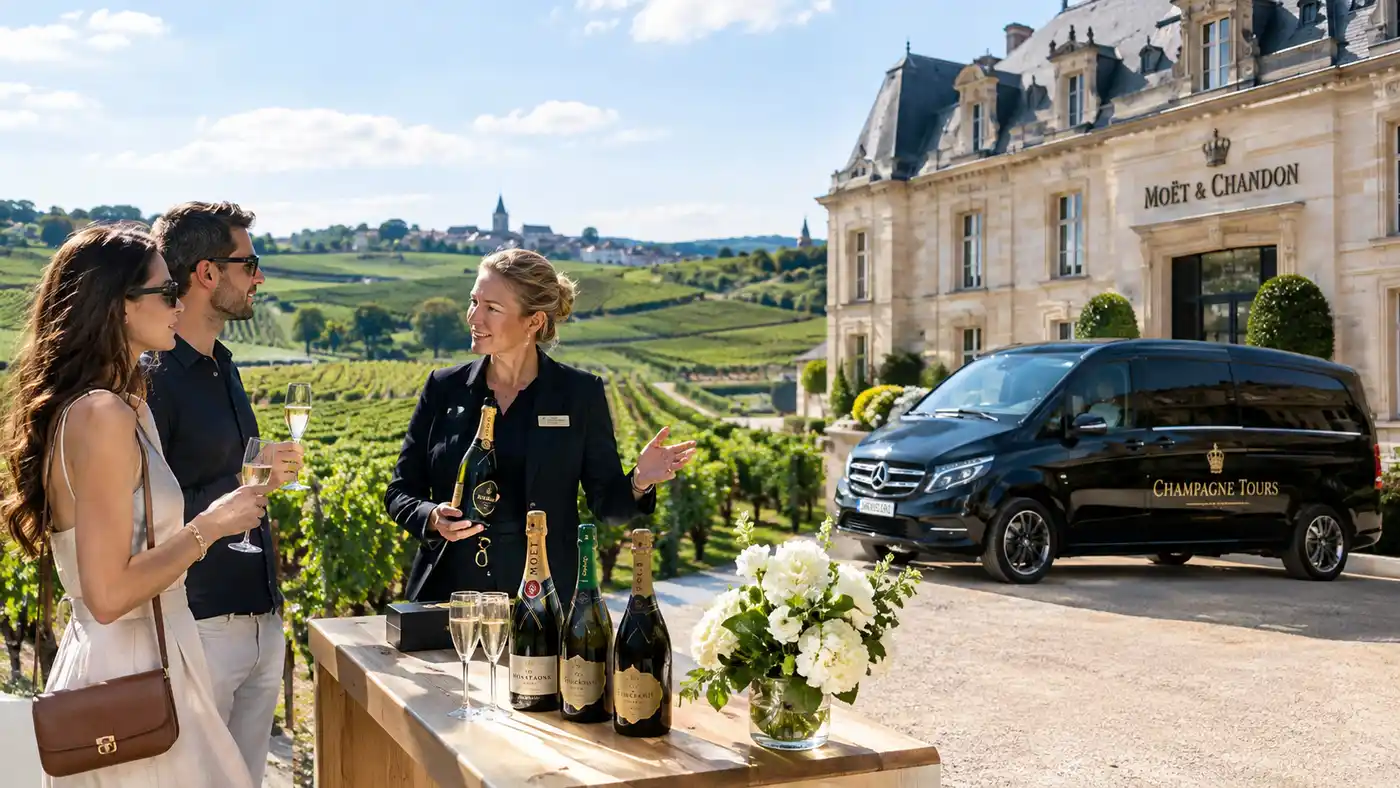 Moet Chandon Dom Perignon Tours from Paris
