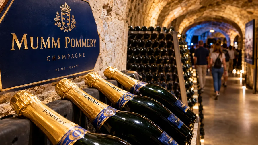Mumm Pommery Iconic Champagne Caves