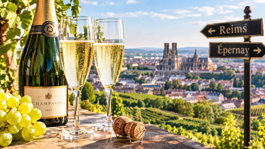 Reims vs Épernay: Quale città per una gita di un giorno tra le bollicine